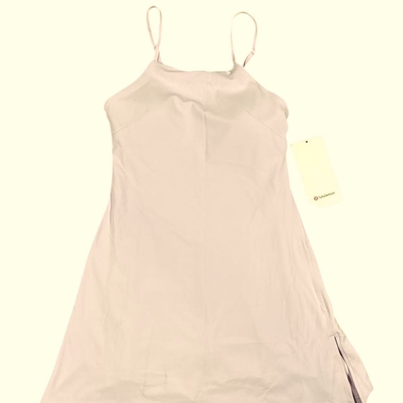 Lululemon Align Side-Slit Cami Dress in Pink Organza - Picture 8 of 8
